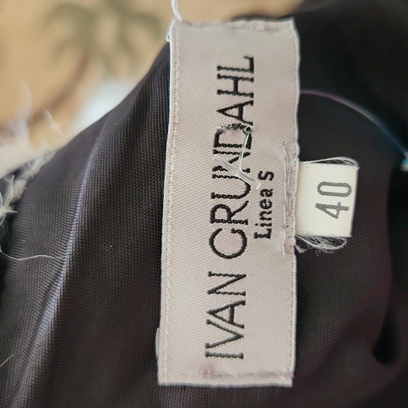 Ivan Grundahl vintage furry jacket lined - Picture 2 of 11